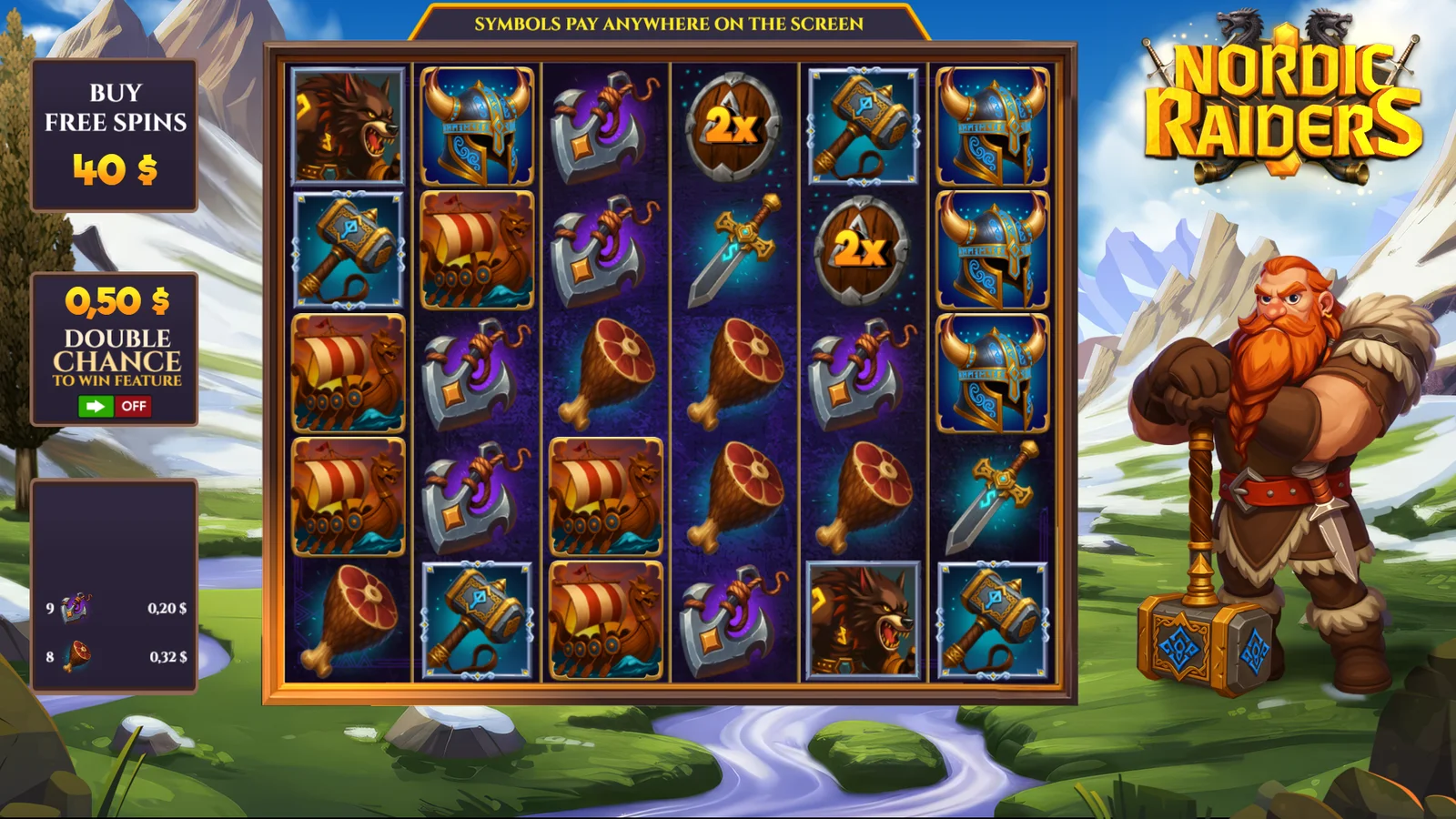 Nordic Raiders gameplay screenshot