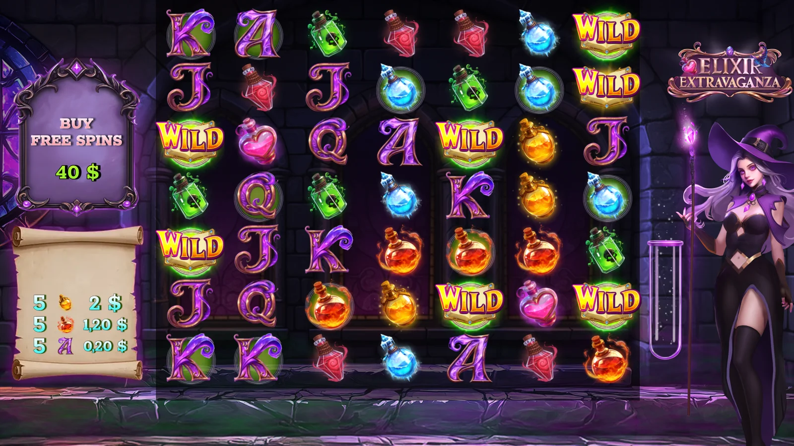 Elixir Extravaganza gameplay screenshot